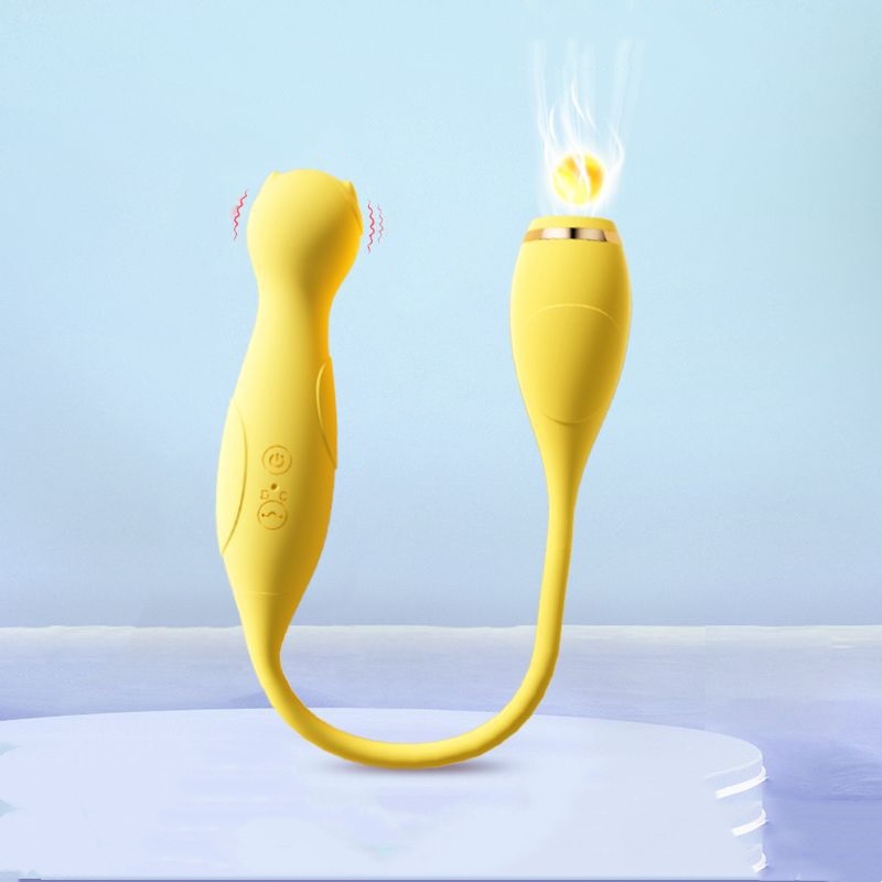 Double Heads Clitoris Teasing Stimulation Vibrator -WeLovePlugs