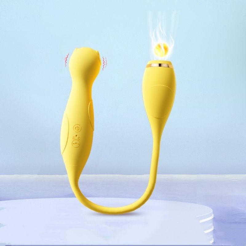 Double Heads Clitoris Teasing Stimulation Vibrator -WeLovePlugs