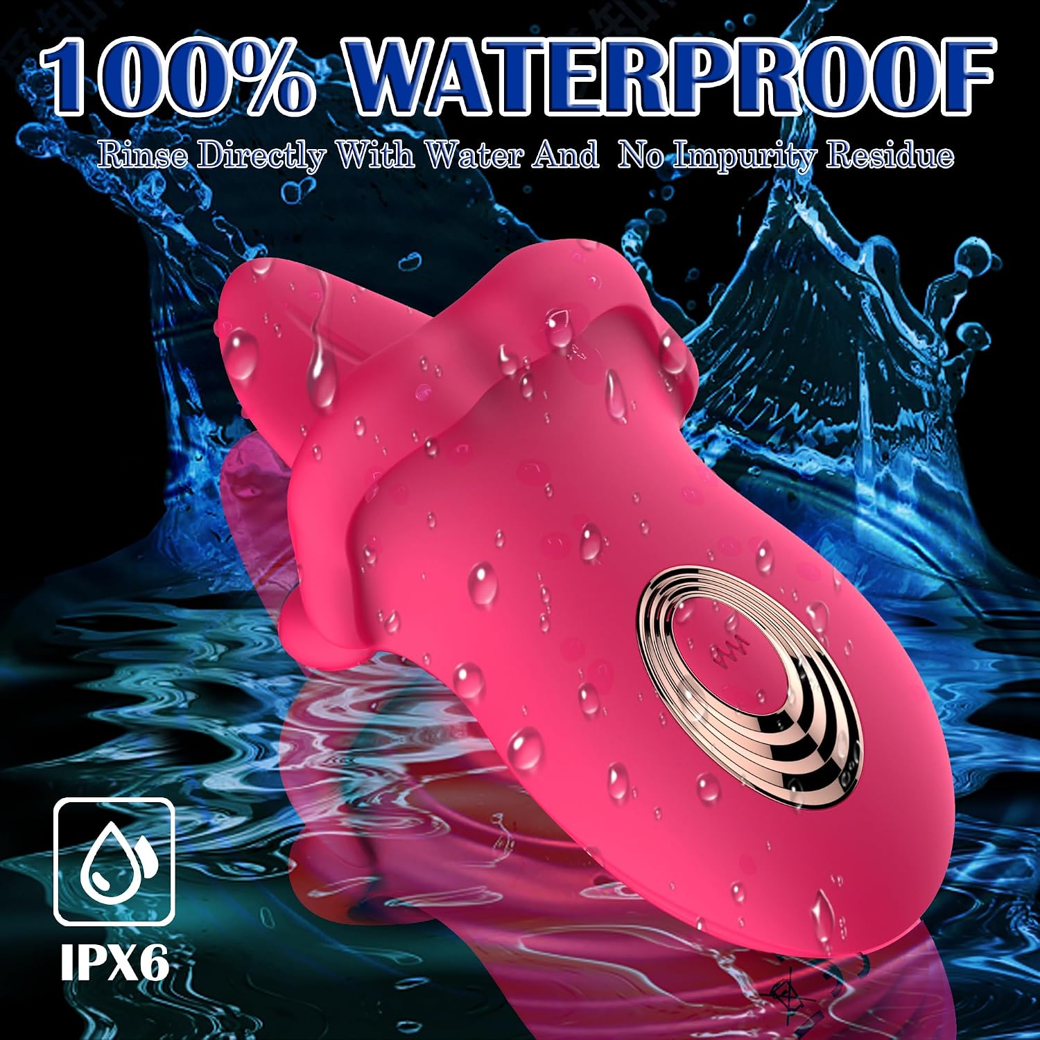 Peach Tease Tongue Vibrator - image 1