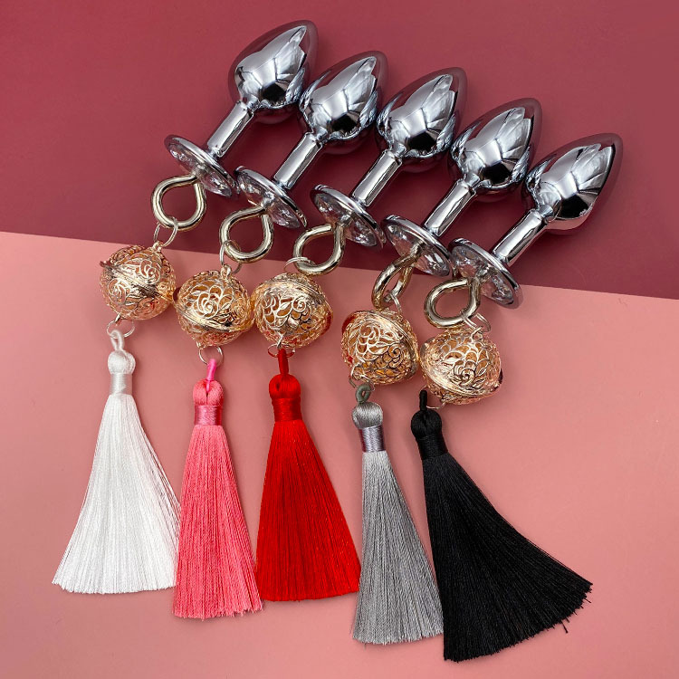 Tassel Bell Erotic Anal Butt Plug 