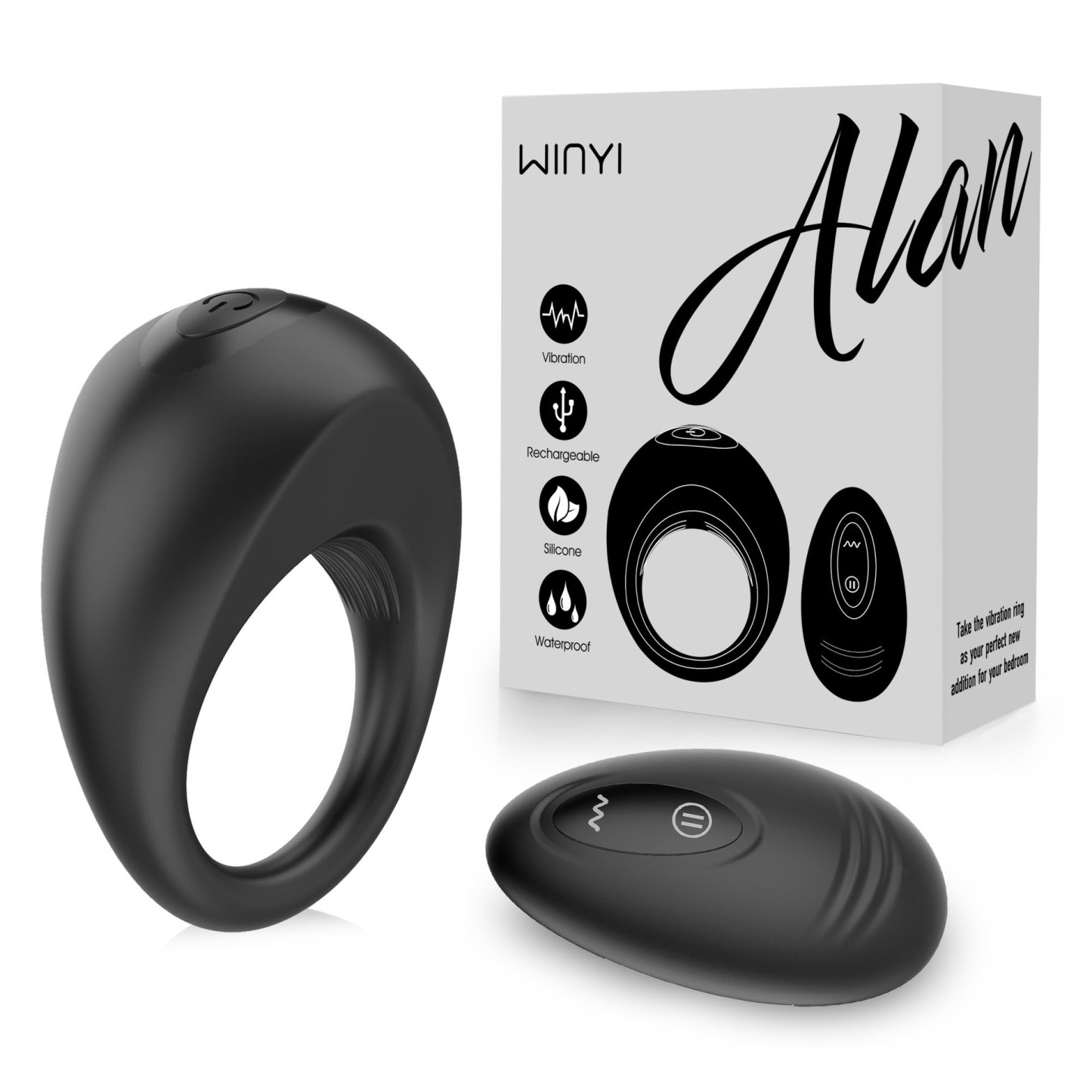38mm Remote Control Cock Ring – Boost Performance & Pleasure-WeLovePlugs
