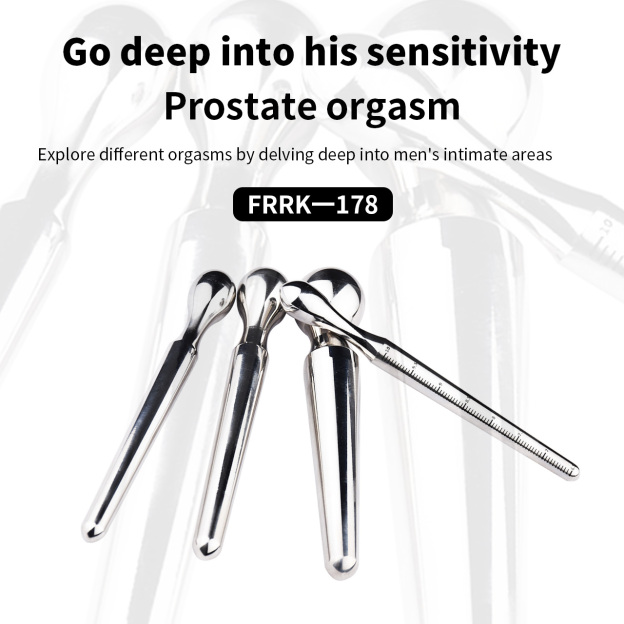 Stainless Steel Urethral Sounds With Scale Sounding Rods -WeLovePlugs