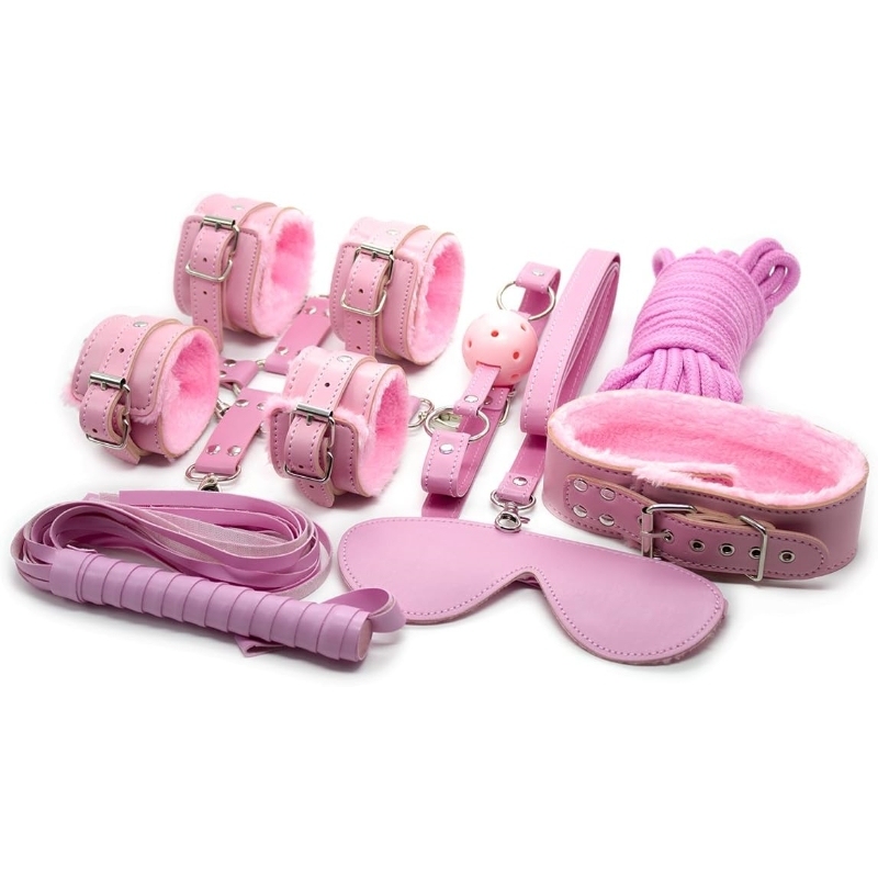 BDSM Bed Straps Restraints Sex 38 Pcs Set-WeLovePlugs