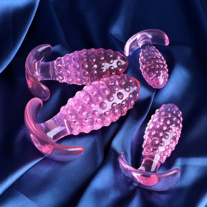 Pineapple Crystal Creative Beaded Butt Plug-WeLovePlugs