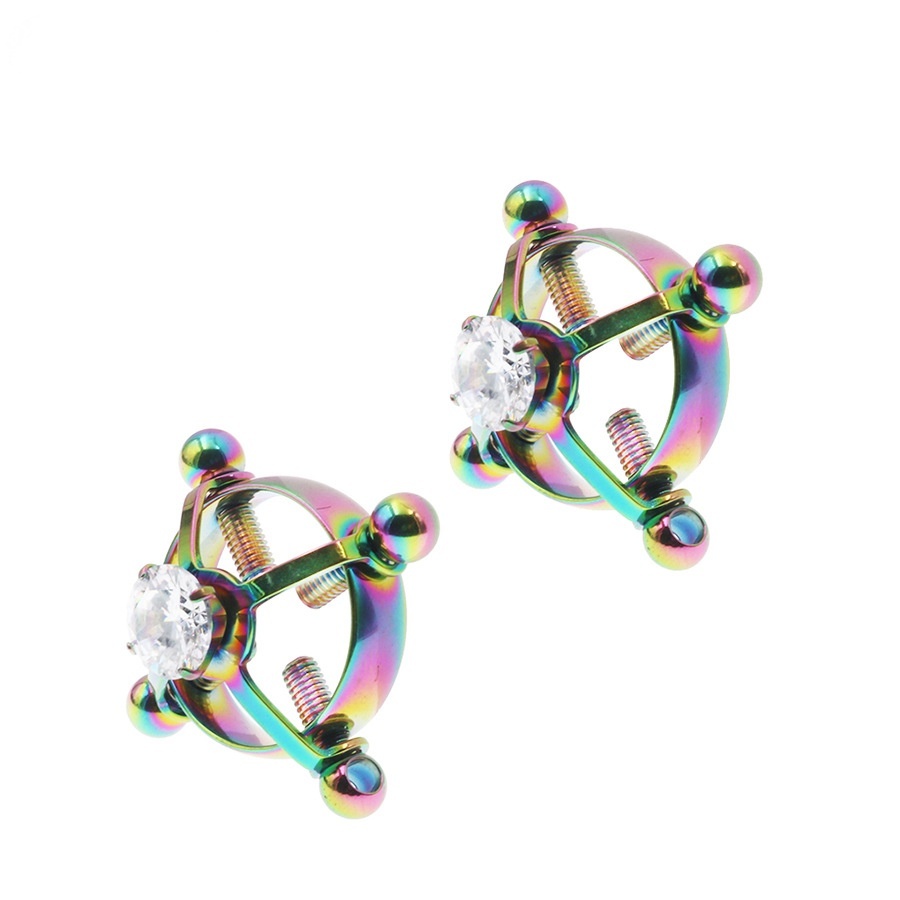 Metal Nipple Clamps With Jewerly - image 6