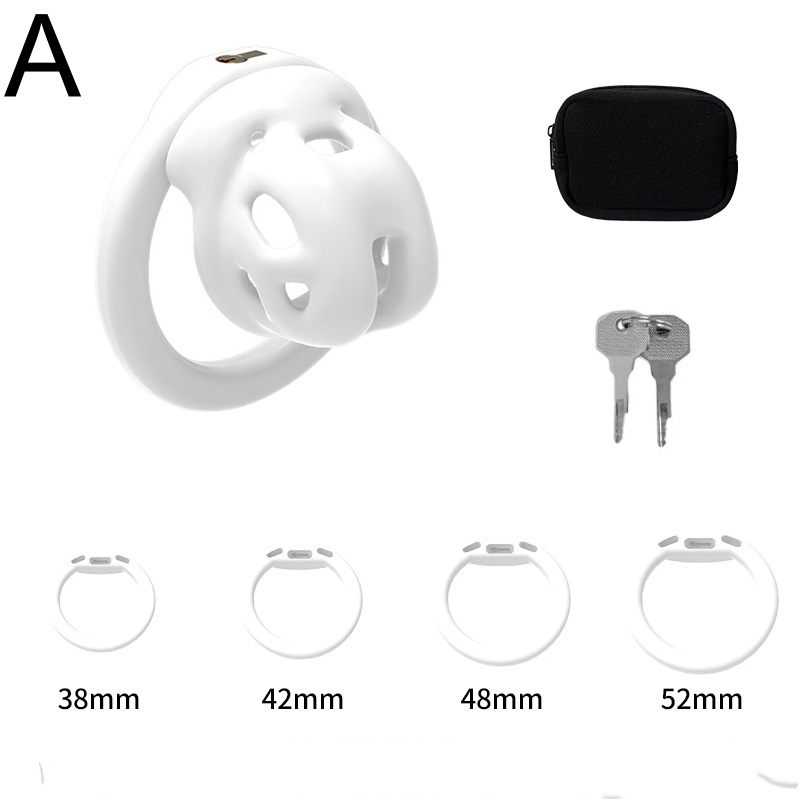 Adjustable ABS Chastity Cage – Lightweight & Discreet Lock for Long-Term Wear-WeLovePlugs