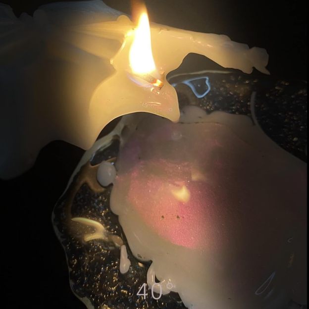 Butterfly-shaped Low-temperature Candle - image 2