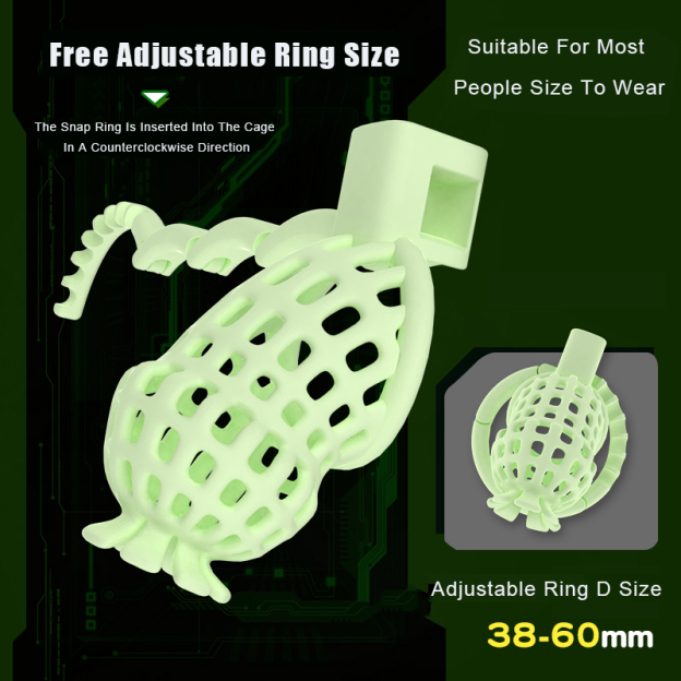 3D Print Octopus Inverted Chastity Cage-WeLovePlugs