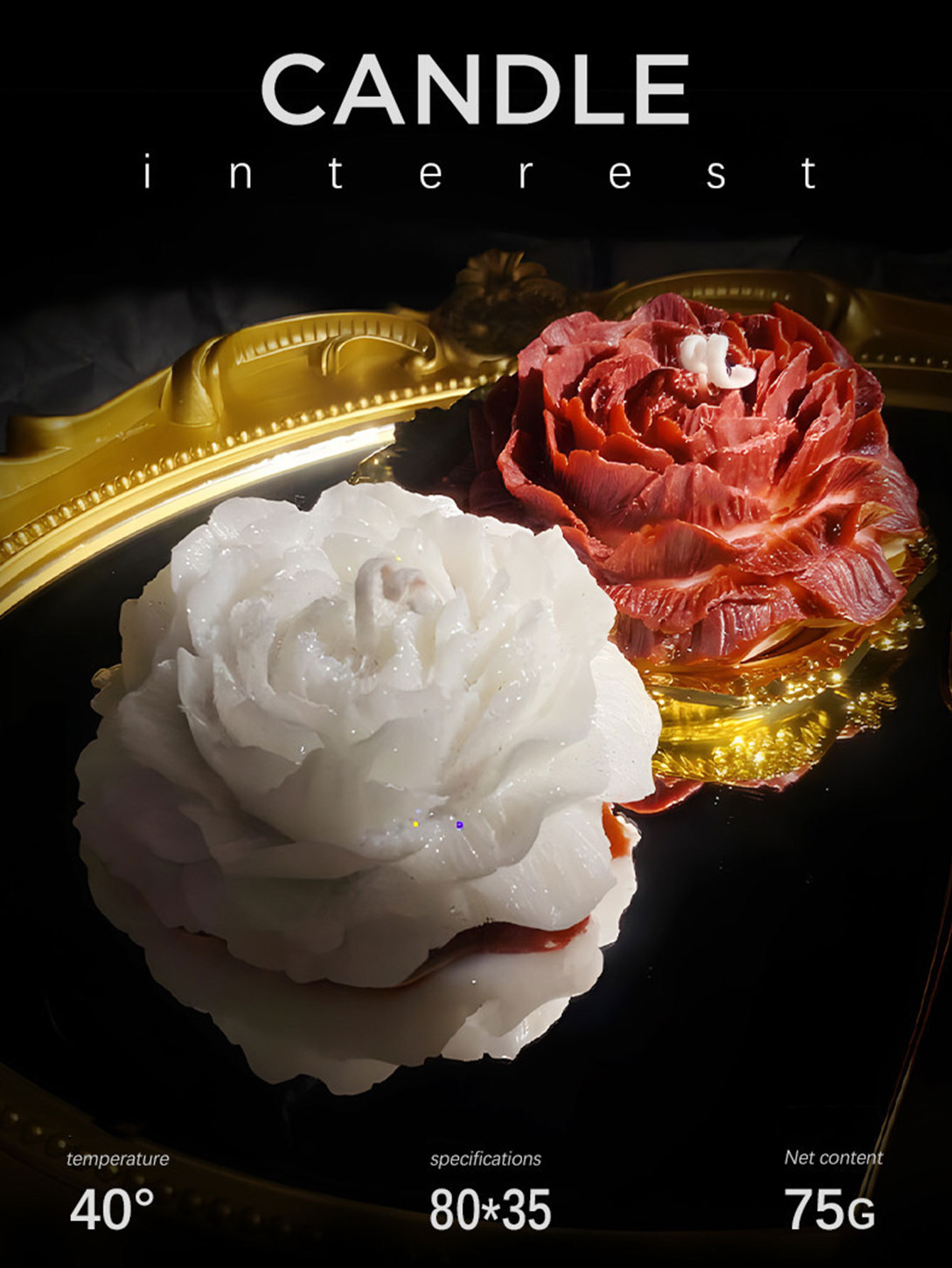 Peony Rose Flow-Core Wax Drip-WeLovePlugs