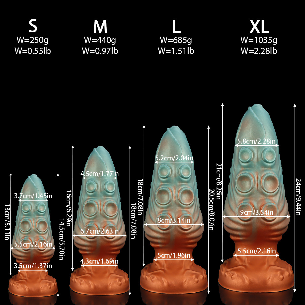 Tentacle Pleasure Dildo - Octopus Anal Plug
