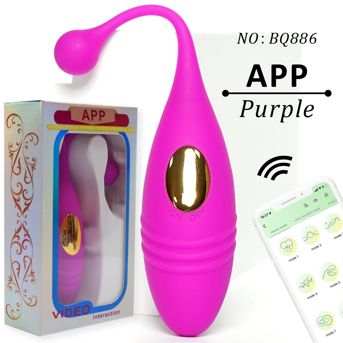 VibePulse Duo – Wireless Ribbed Egg Vibrator-WeLovePlugs