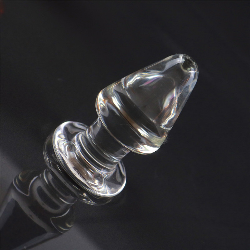 Smooth Glass Anal Plug - image 5