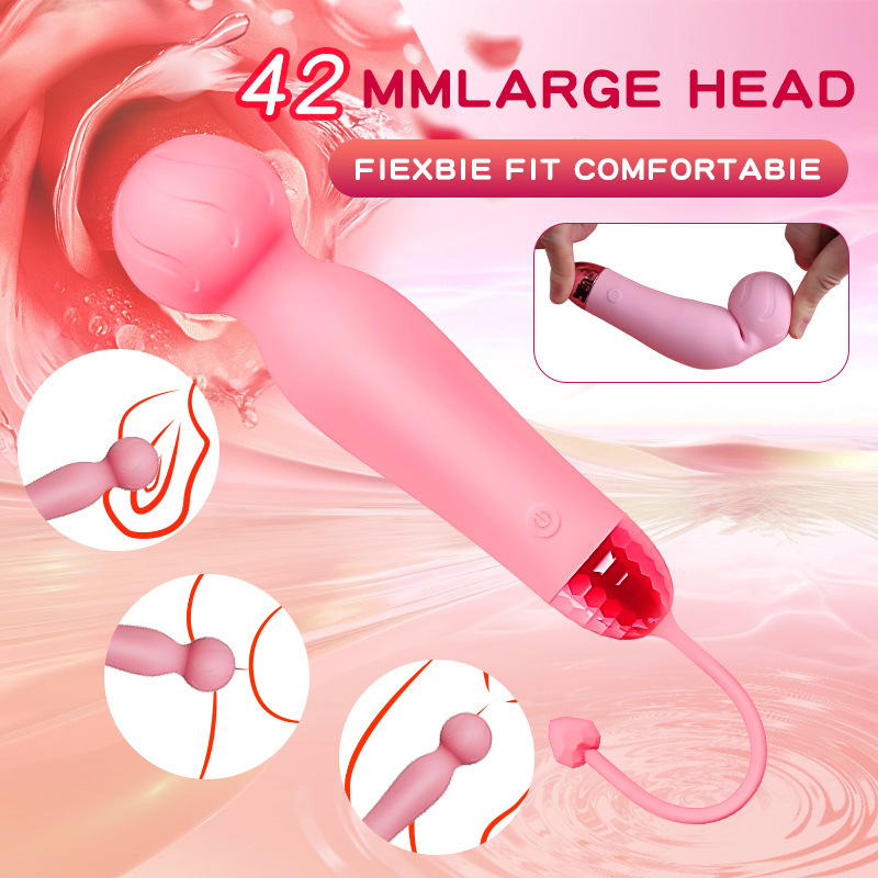 GlamourThrust - Luxe Massage Vibrator Wand