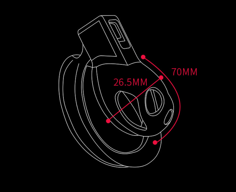 Sissy Gold Chastity Cage -WeLovePlugs