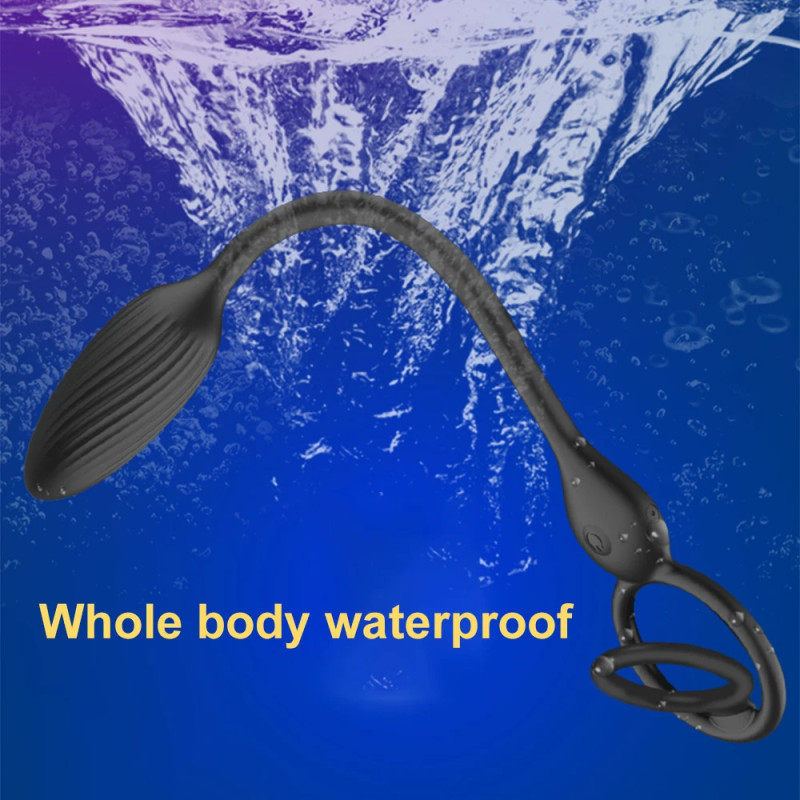 Vibrating Cock Ring Balls Massager - image 4