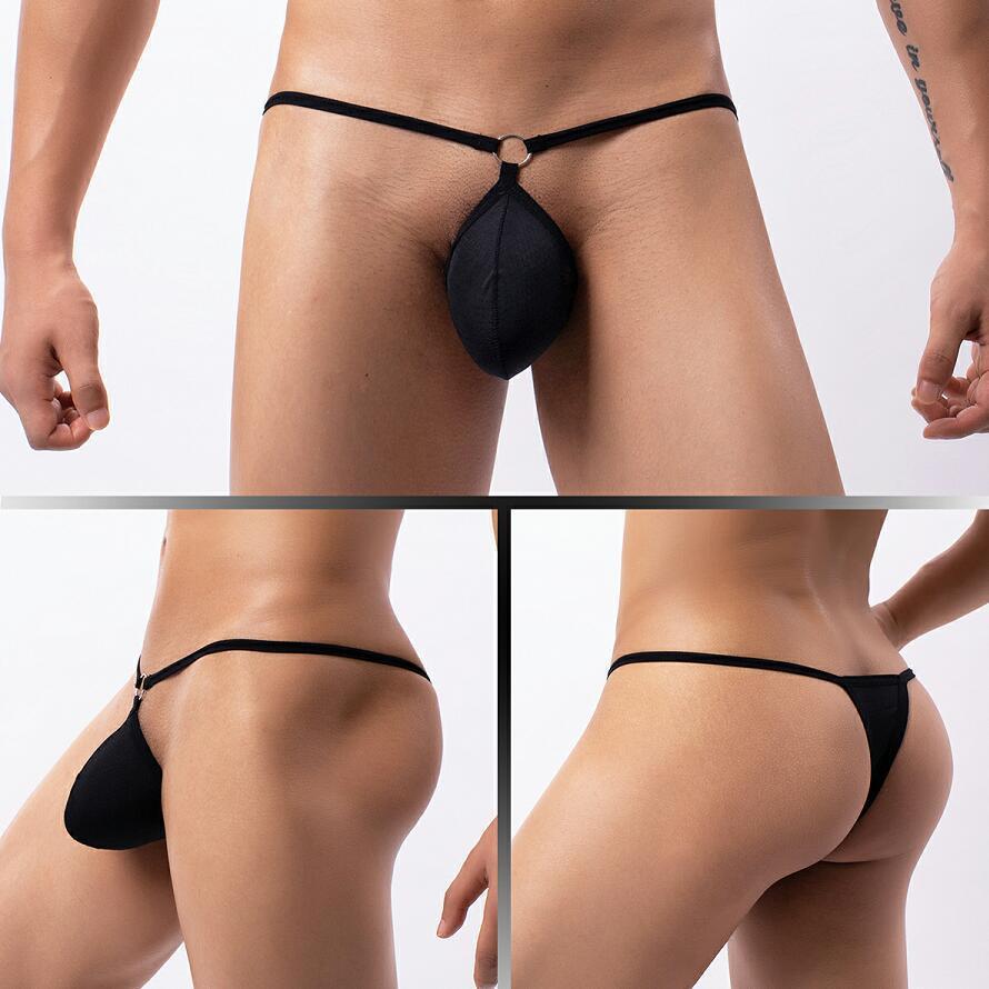 Man O-Ring Pouch String Panties Underwear-WeLovePlugs