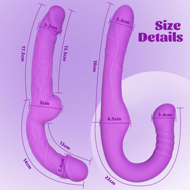 Lotus Duet Double End Realistic Dildo-WeLovePlugs
