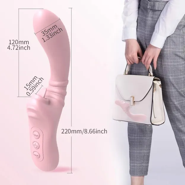 PulseLick Dual Stimulation Vibrator - image 3
