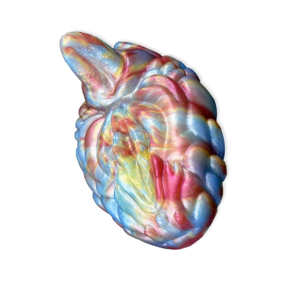 4.6''x3.1''x3.1''Monster-Inspired Female Grinder-WeLovePlugs