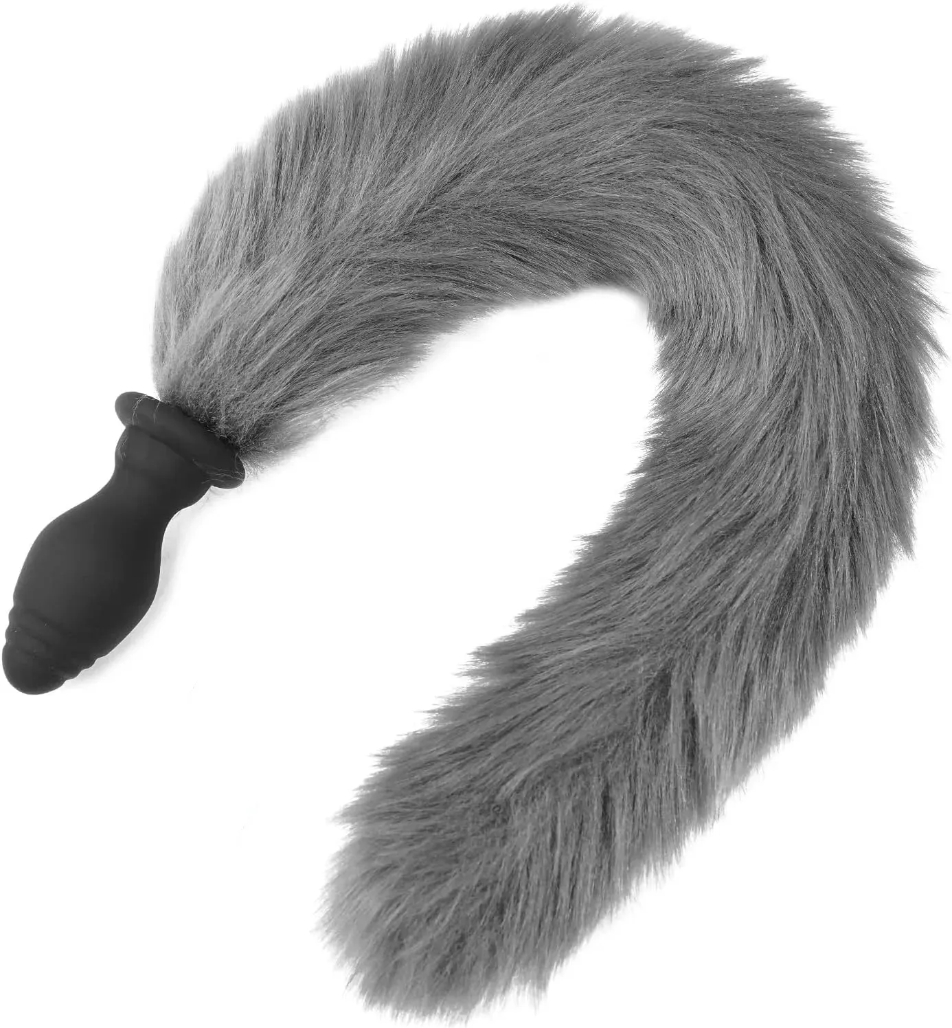 Multicolor Fox Tail Light Up Butt Plug with Remote