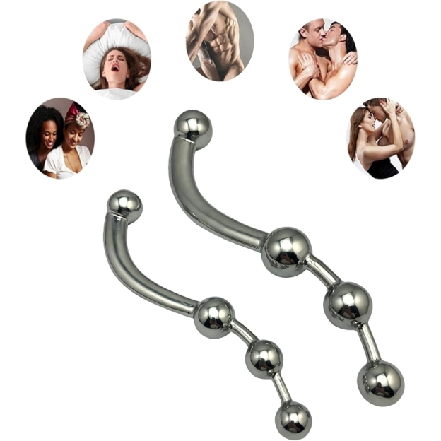 4 Anal Balls Stainless Steel Anal Butt Plug-WeLovePlugs