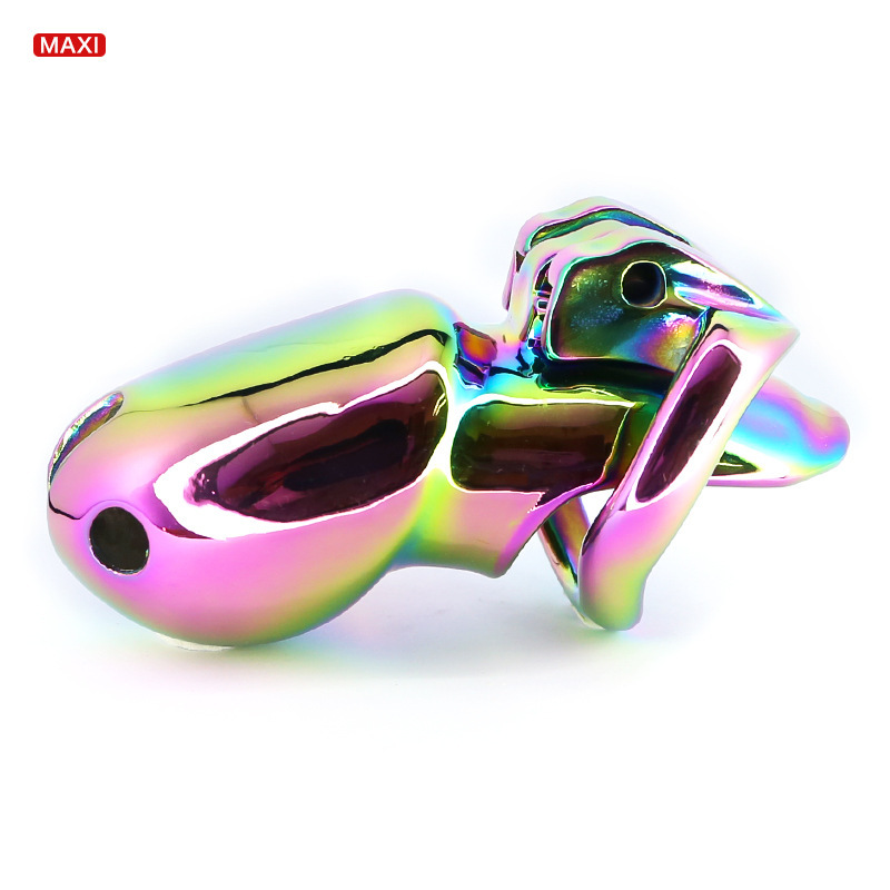 Rainbow HT-V3 Stainless Steel Male Chastity Device -WeLovePlugs