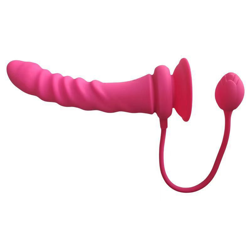 App-Controlled Strapless Strap-On with Anal Plug