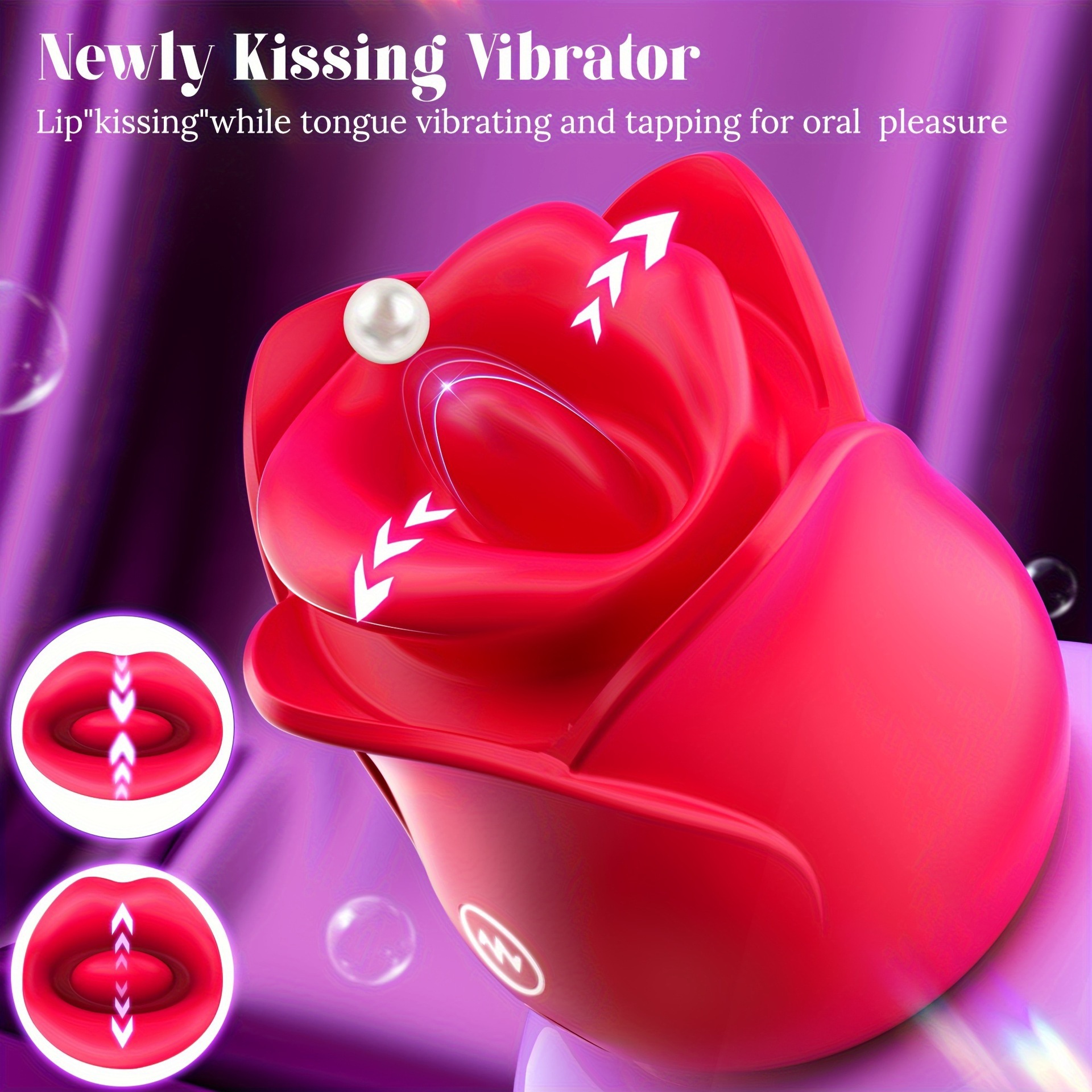 KissBloom 3-in-1 Rose Stimulator - image 5