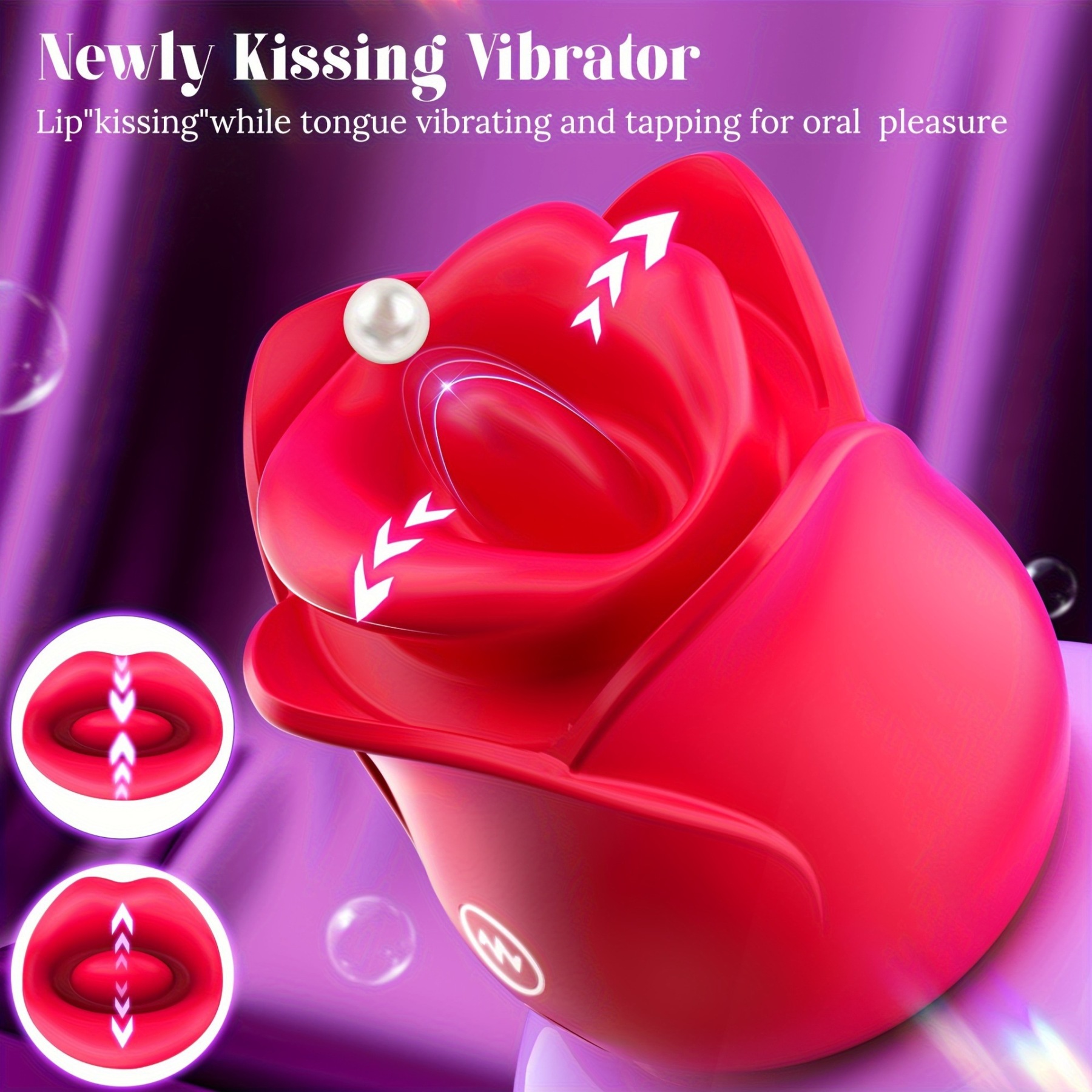 KissBloom 3-in-1 Rose Stimulator - image 5