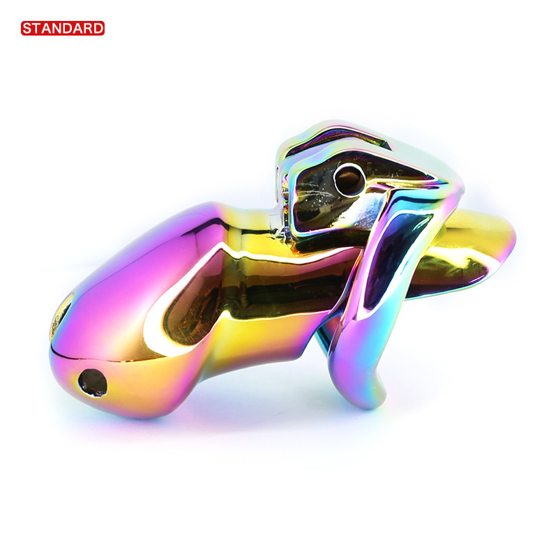 Rainbow HT-V3 Stainless Steel Male Chastity Device -WeLovePlugs