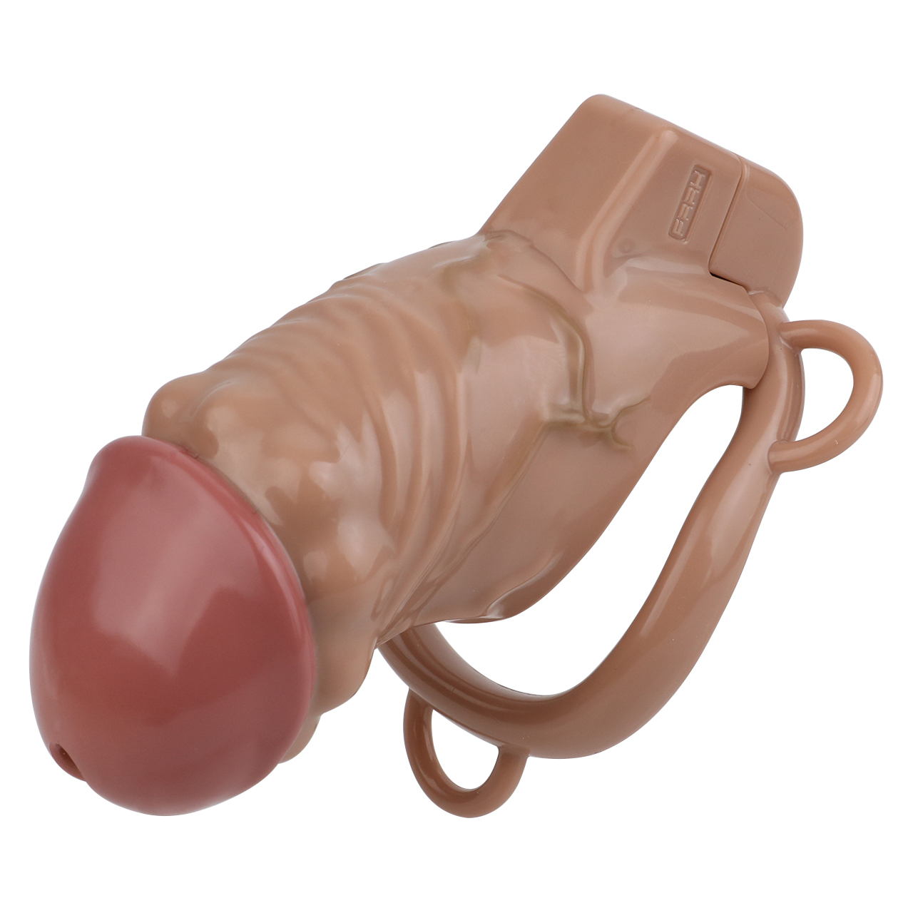 Realistic Phallic Chastity Cage - Breathable Resin Restraint-WeLovePlugs