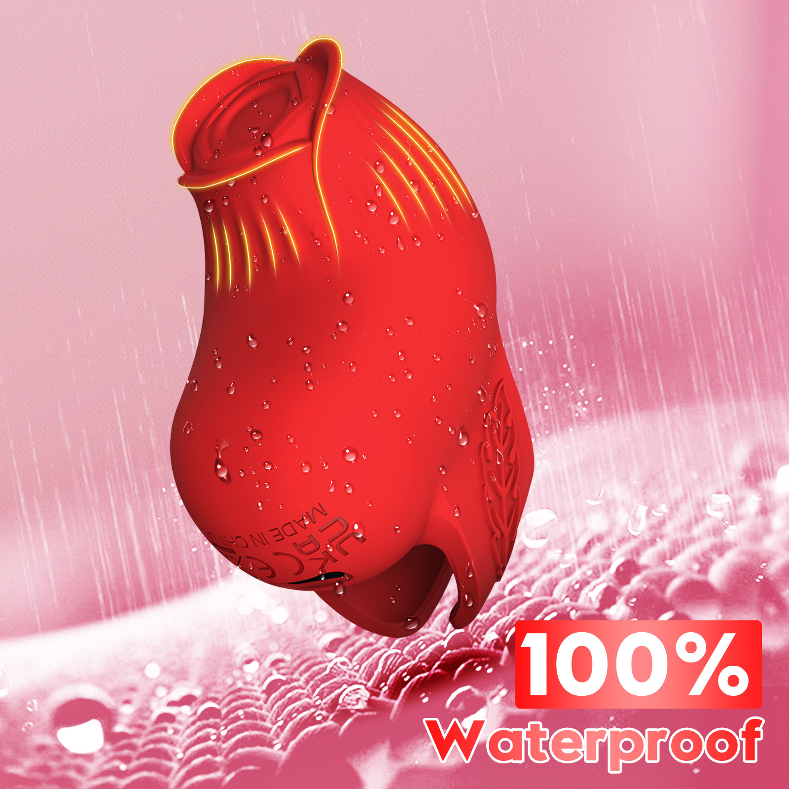 Rose Toy Finger Wearable Vibrator Clitoris Stimulator-WeLovePlugs