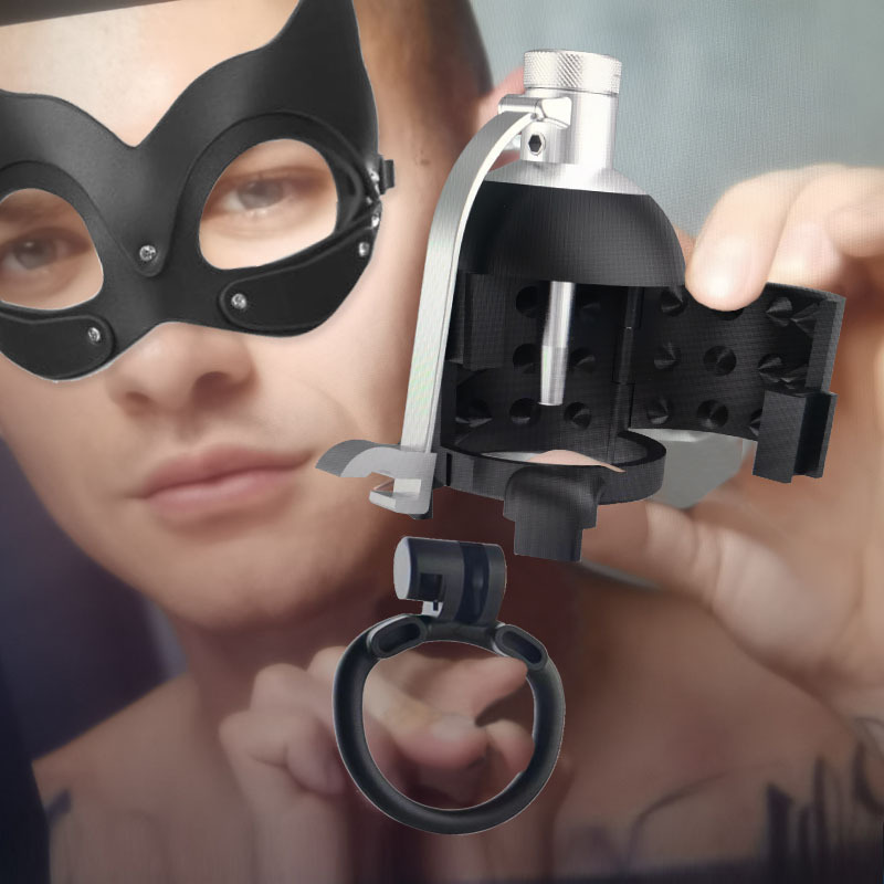 Innovation Chastity Cage with Penis Cock Plug -WeLovePlugs