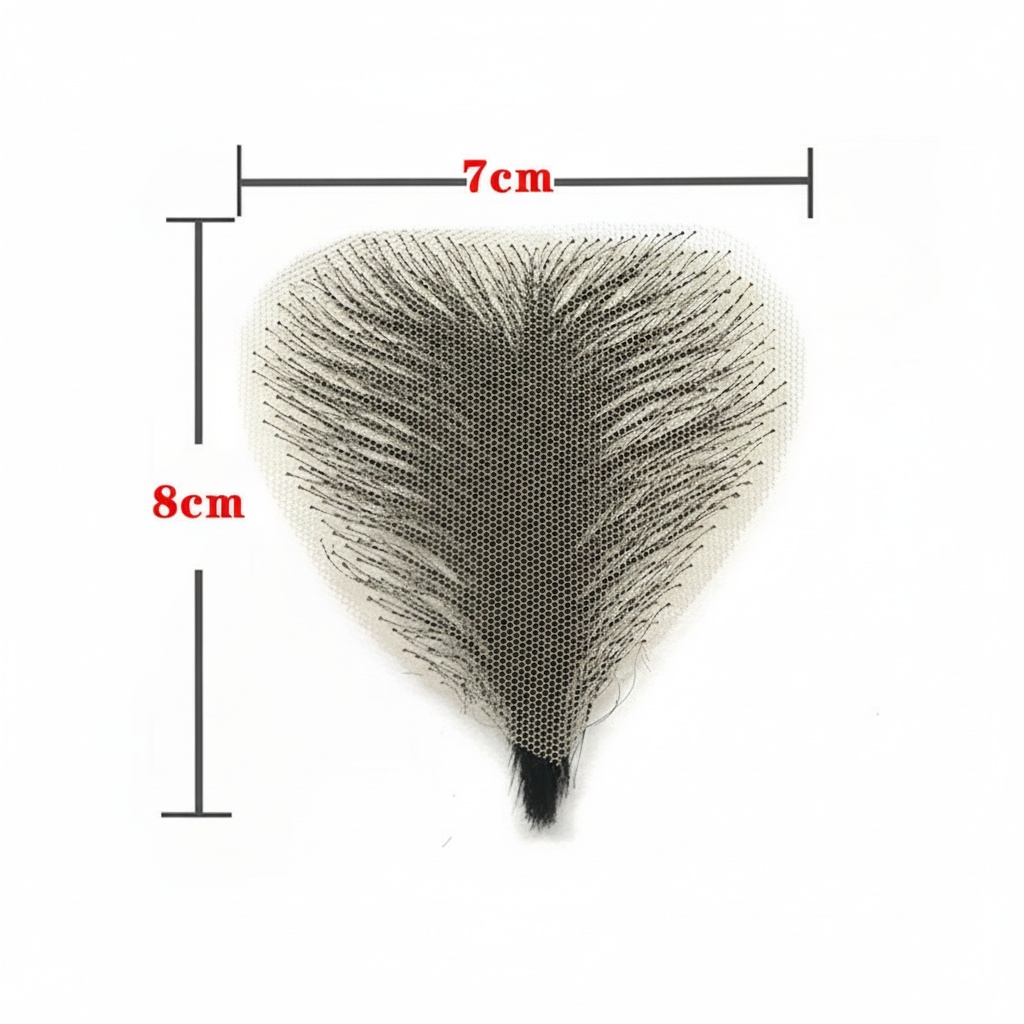 Women Fake Pubic Hair - Black - image 1