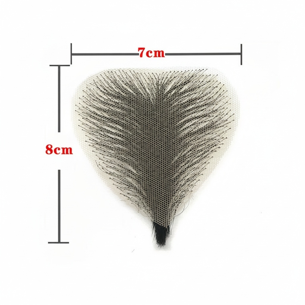 Women Fake Pubic Hair - Black - image 1