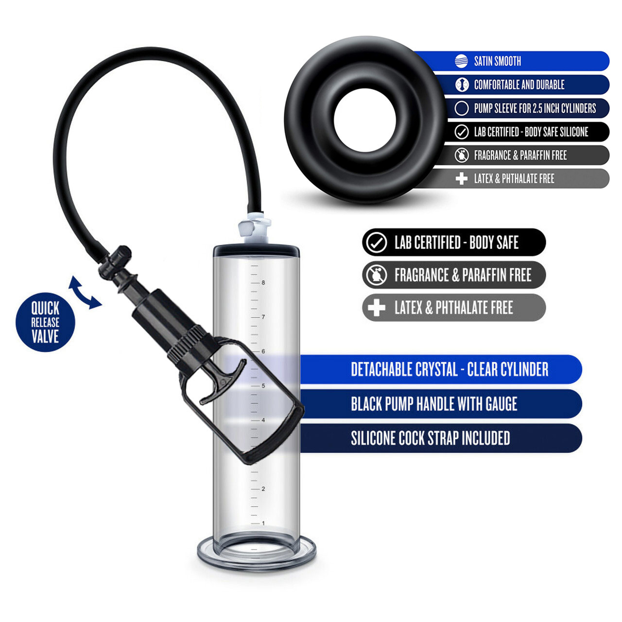 Penis Pump Penis Enlarger -WeLovePlugs