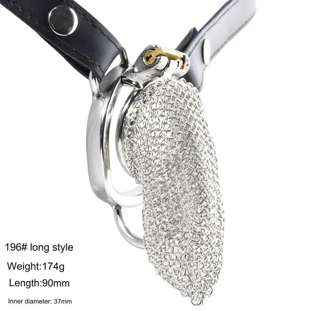 Chain Mail Plating Chastity Cage -WeLovePlugs