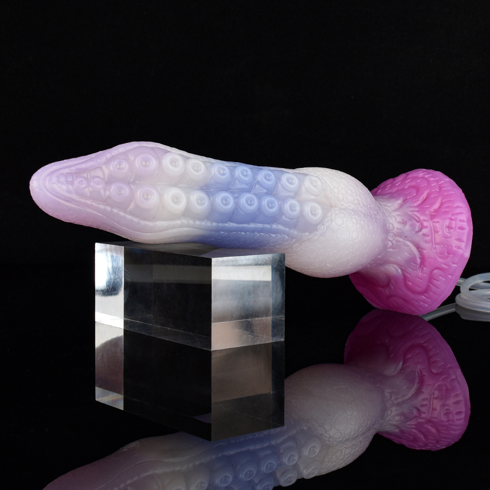 Octopus Tentacle Squirting Dildo with Suction Cup
