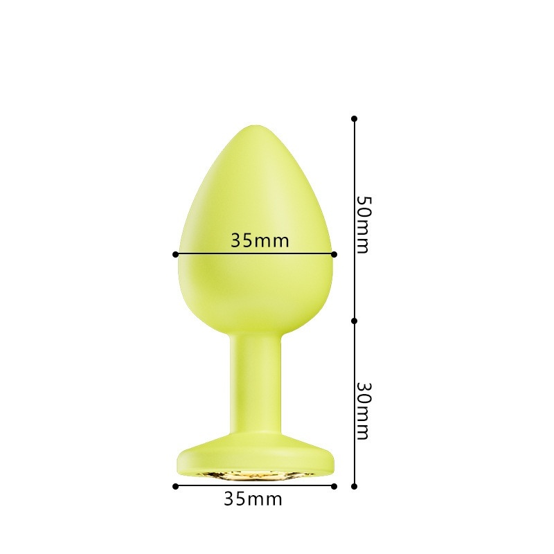 Crystal Diamond Anal Butt Plugs 3 Set