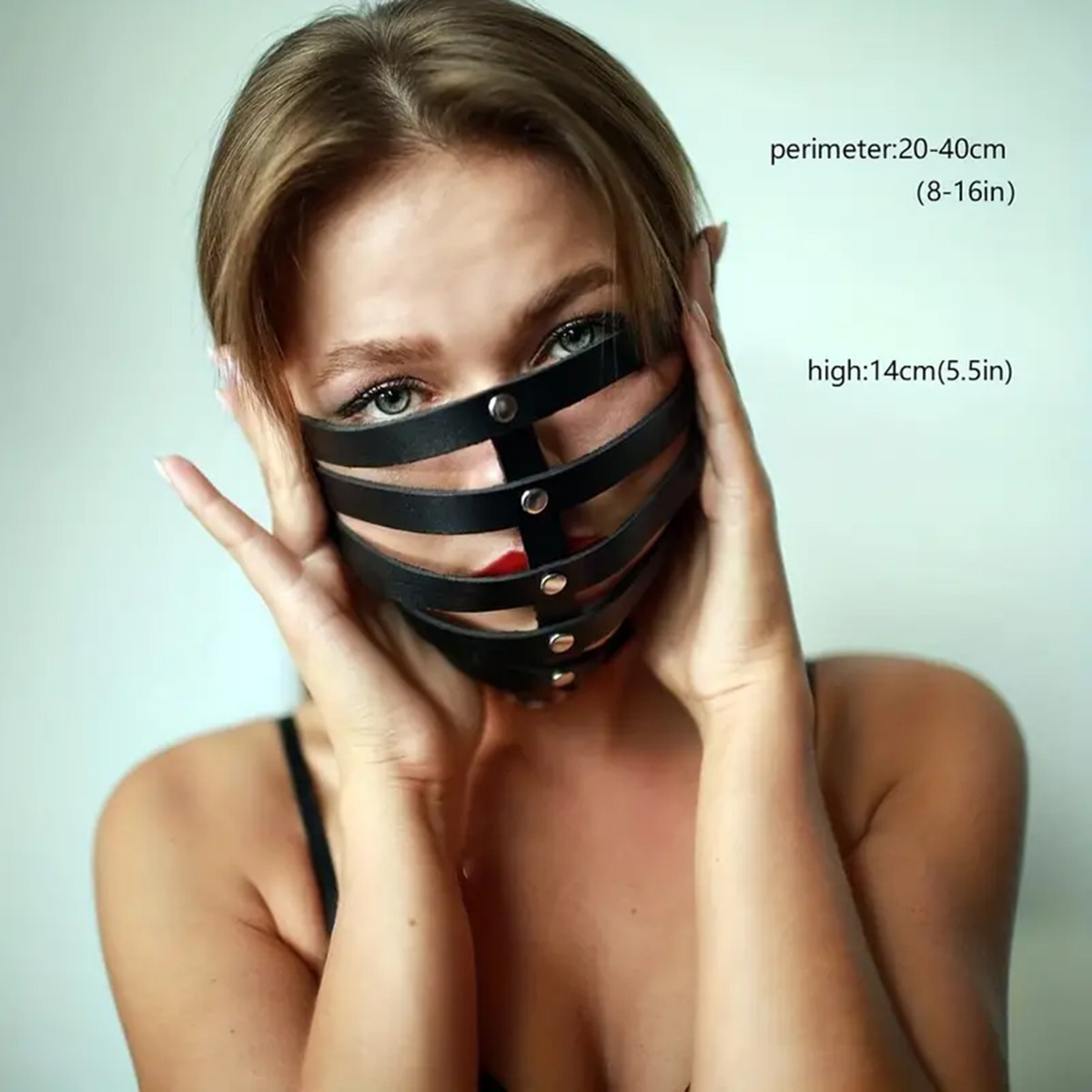 BDSM Leather Mask