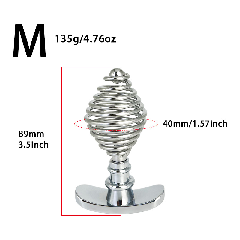 Steelgleam Premium Anal Training Plug-WeLovePlugs