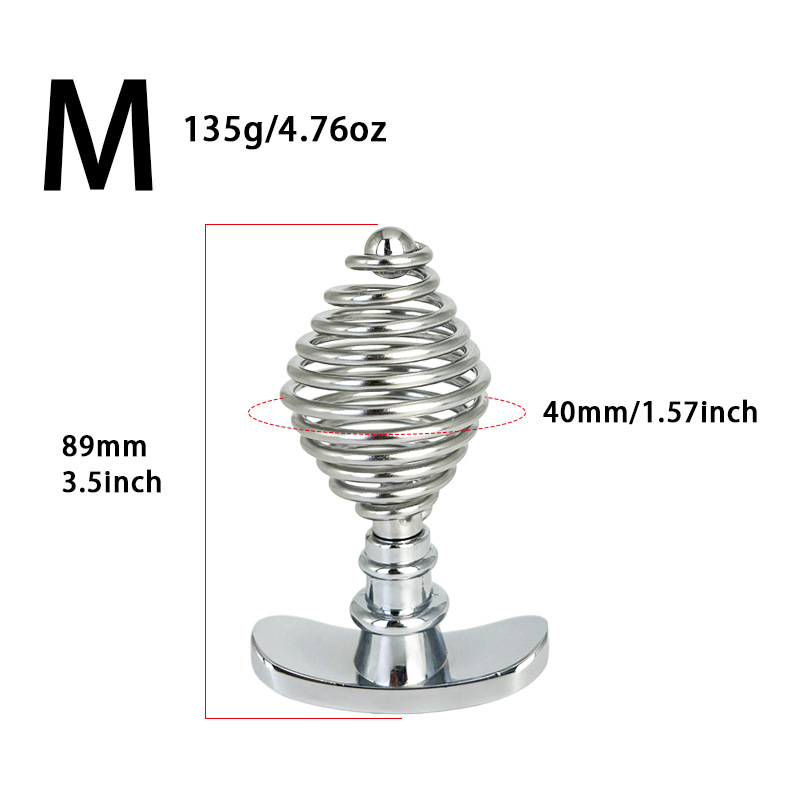 Steelgleam Premium Anal Training Plug-WeLovePlugs