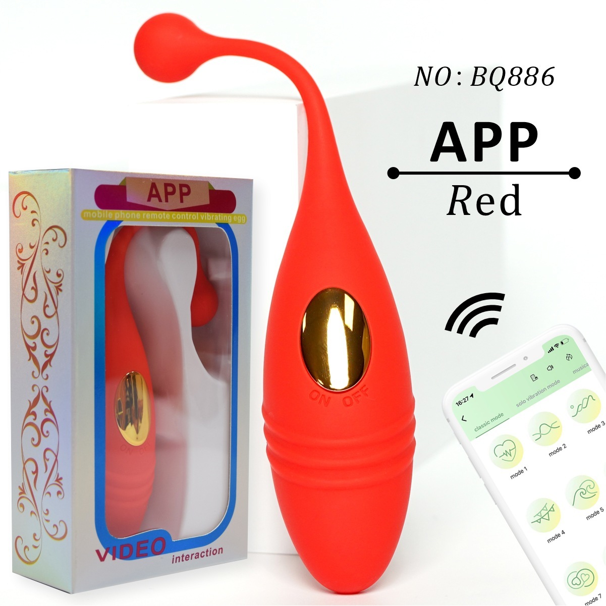 VibePulse Duo – Wireless Ribbed Egg Vibrator-WeLovePlugs