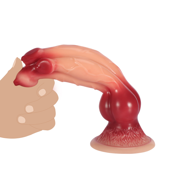 Triple-Knot Canine Fantasy Dildo - image 10