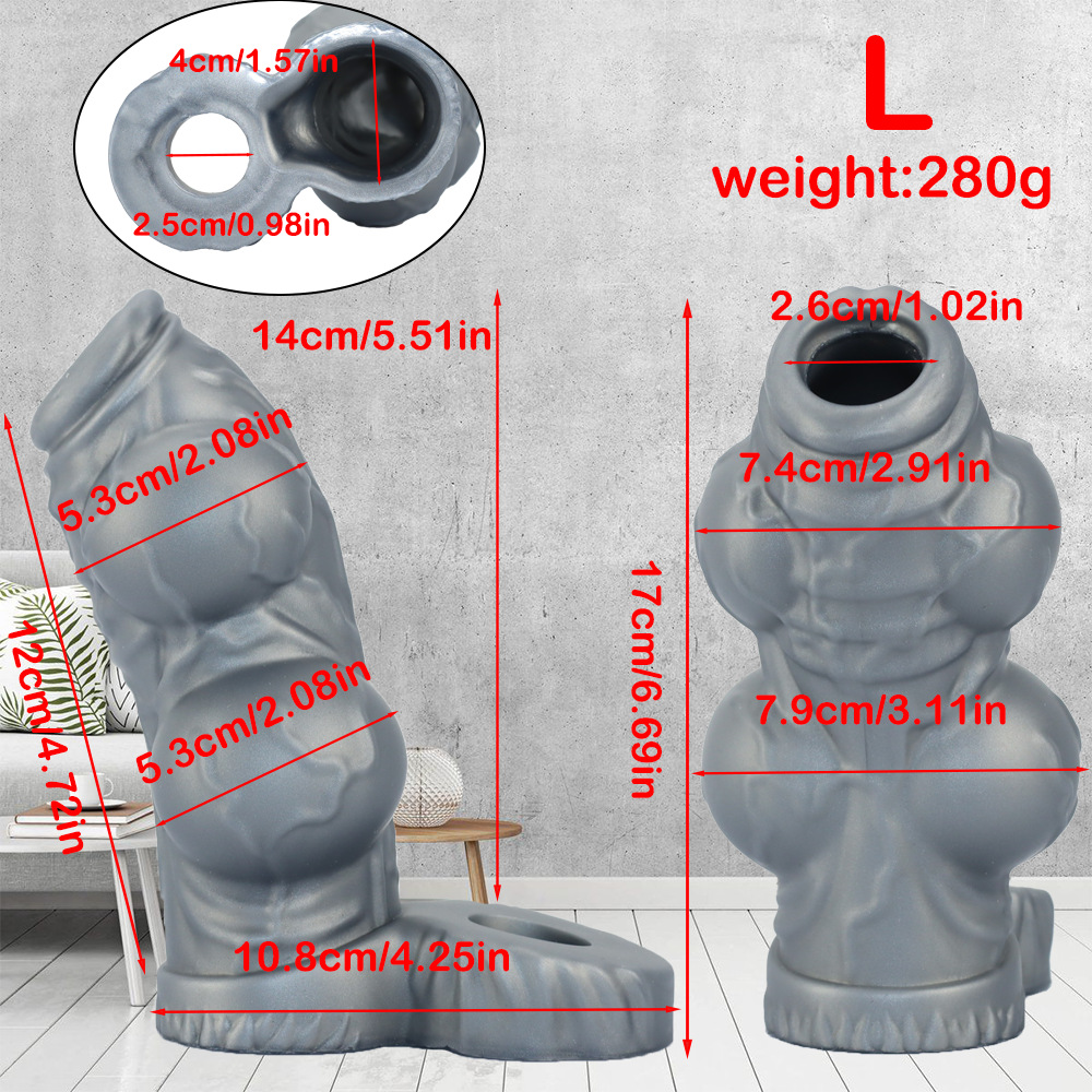 Mythic Titan Hollow Dildo Sleeve & Extender - L - image 5