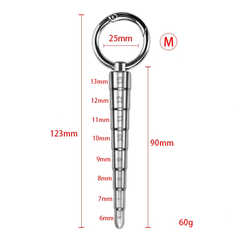 Stainless Steel Scale Urethral Sound -WeLovePlugs