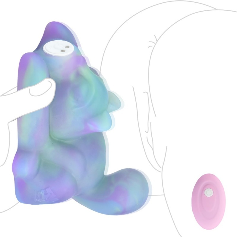 4.17''x1.63''x3.3''Monster-Inspired Female Grinder-WeLovePlugs