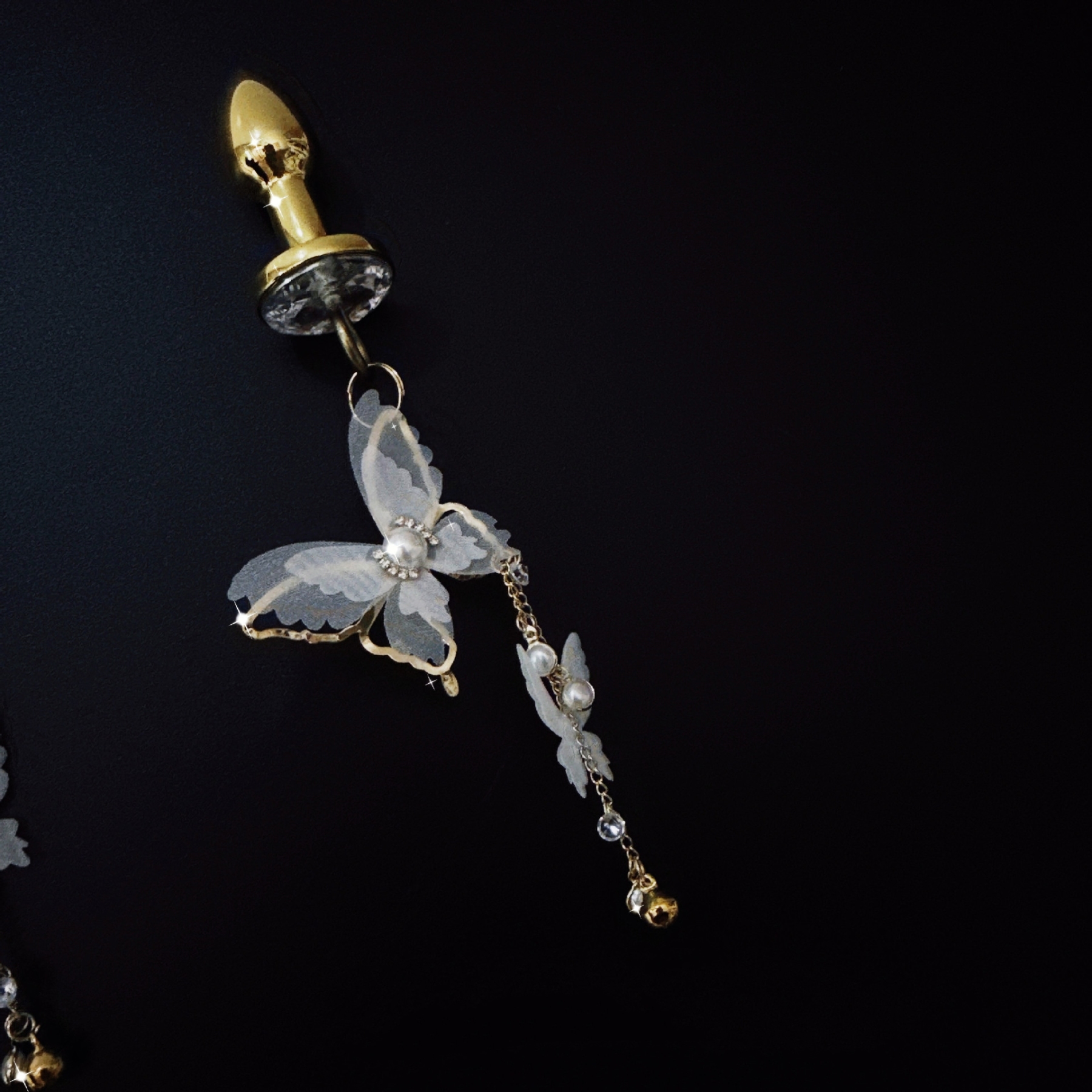 Lace & Discipline: Nipple Clamp & Butt Plug-WeLovePlugs