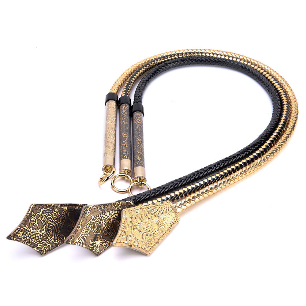 Elite Long-Reach Faux Leather Whip – 96.5cm Design - image 2