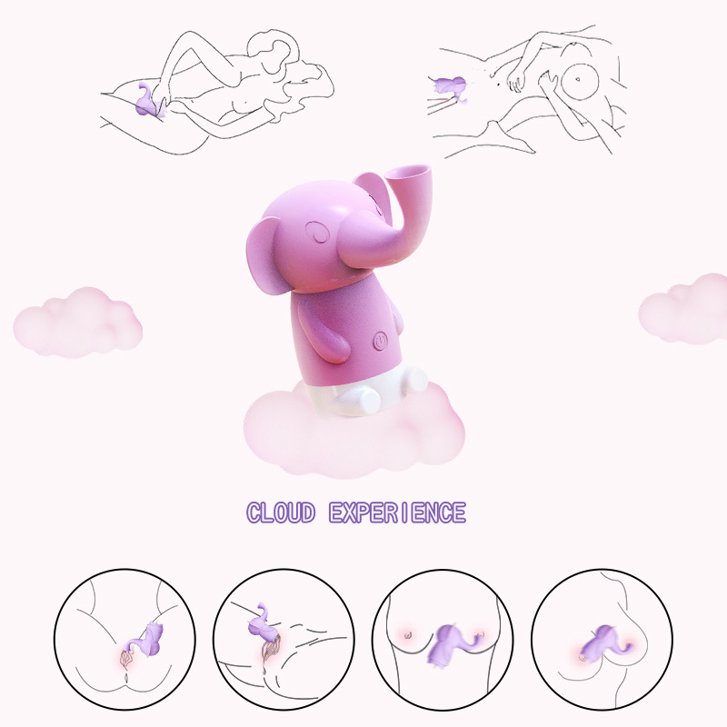 Mini Elephant Cute Vibrator – Pocket Pleasure with Big Power-WeLovePlugs